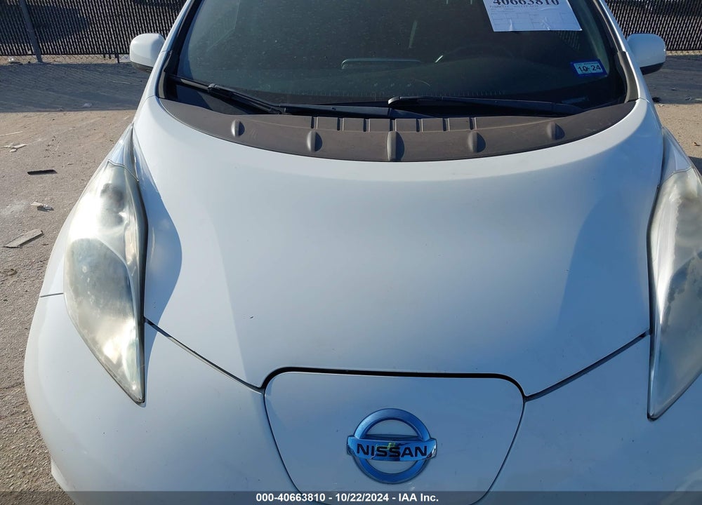 2013 NISSAN LEAF S VIN: 1N4AZ0CP7DC413840