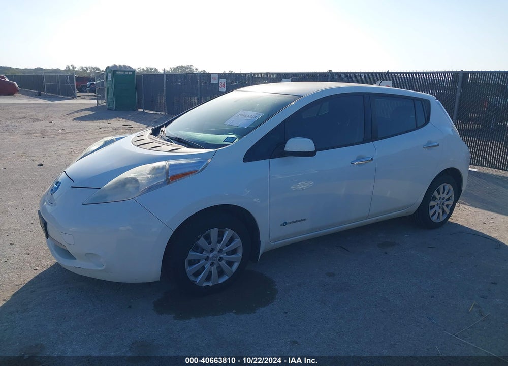 2013 NISSAN LEAF S VIN: 1N4AZ0CP7DC413840
