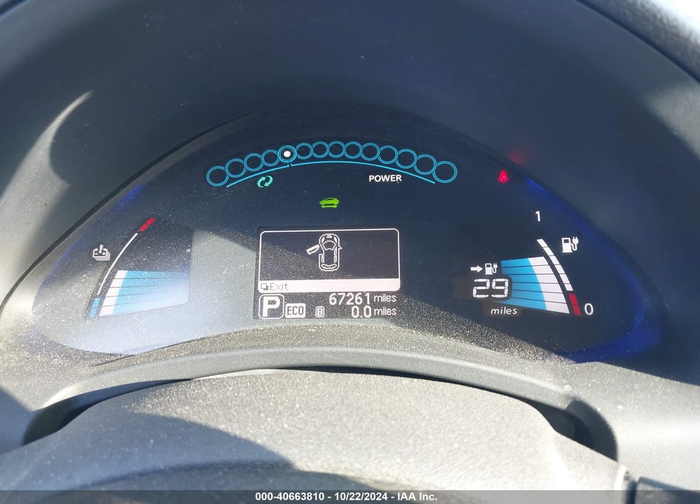 2013 NISSAN LEAF S VIN: 1N4AZ0CP7DC413840
