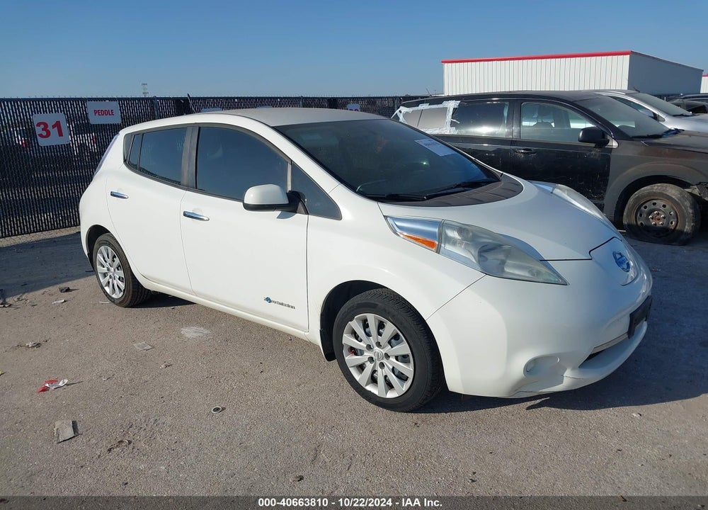 2013 NISSAN LEAF S VIN: 1N4AZ0CP7DC413840