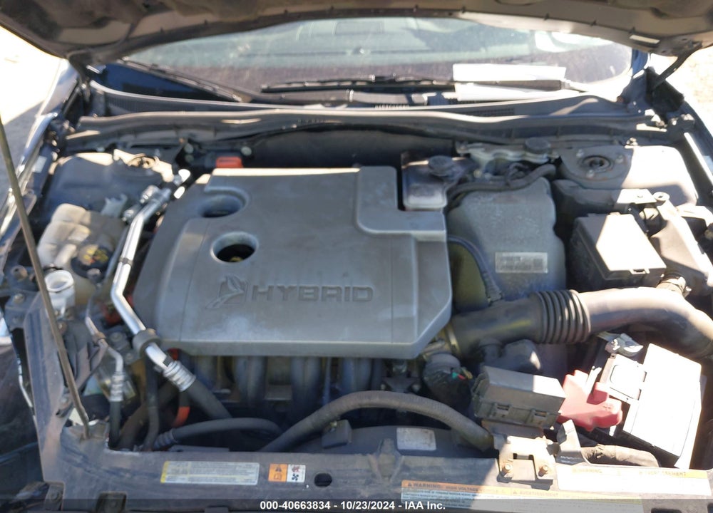 2012 FORD FUSION HYBRID VIN: 3FADP0L37CR450306