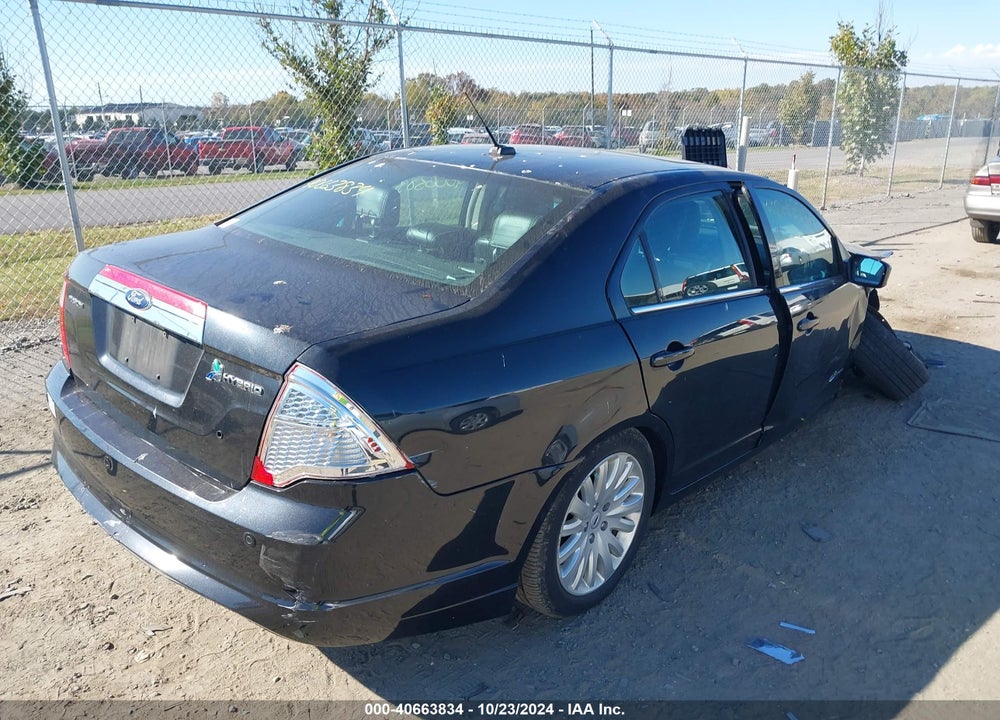 2012 FORD FUSION HYBRID VIN: 3FADP0L37CR450306