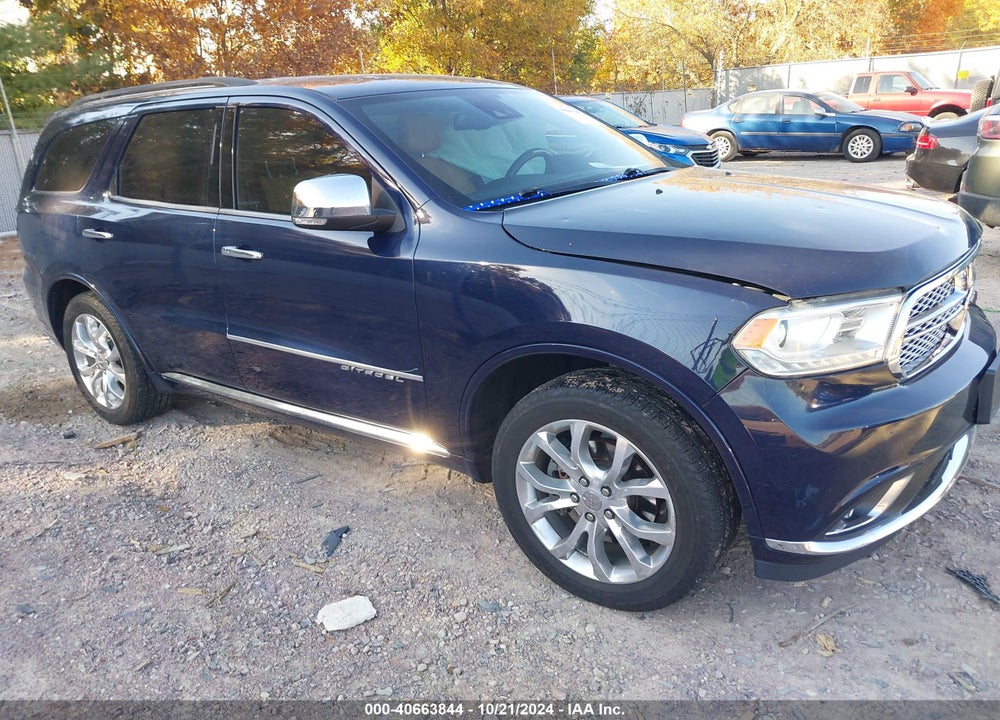 2016 DODGE DURANGO CITADEL VIN: 1C4RDJEG1GC341150