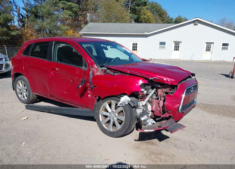 2014 MITSUBISHI OUTLANDER SPORT ES VIN: 4A4AR3AU0EE017154