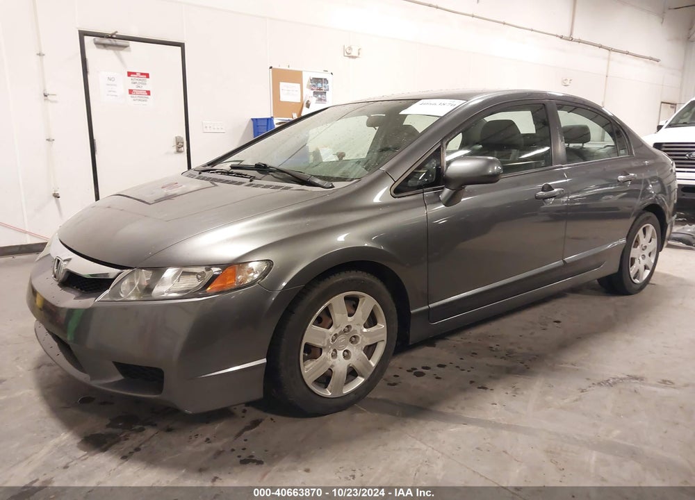 2009 HONDA CIVIC LX VIN: 19XFA16509E041149