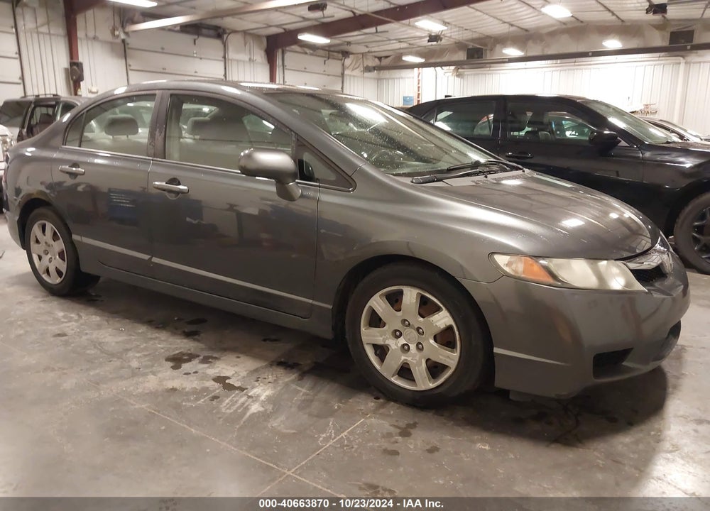 2009 HONDA CIVIC LX VIN: 19XFA16509E041149