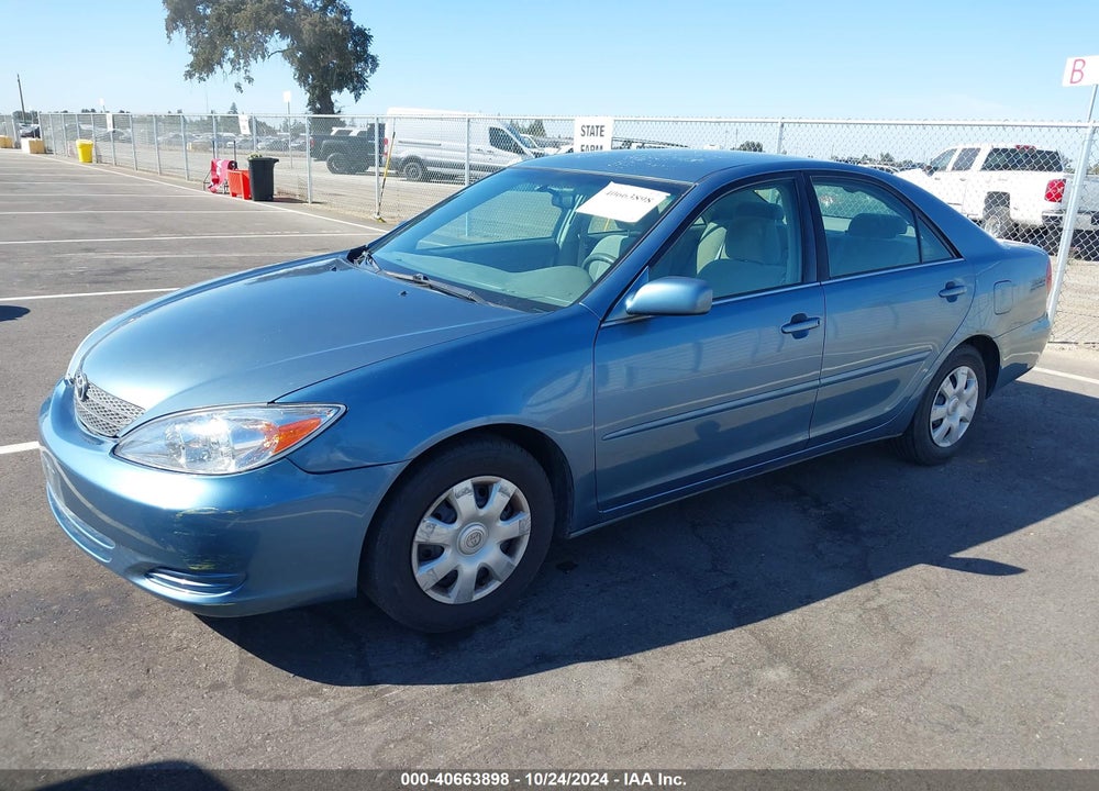 2004 TOYOTA CAMRY LE VIN: 4T1BE32K04U926113