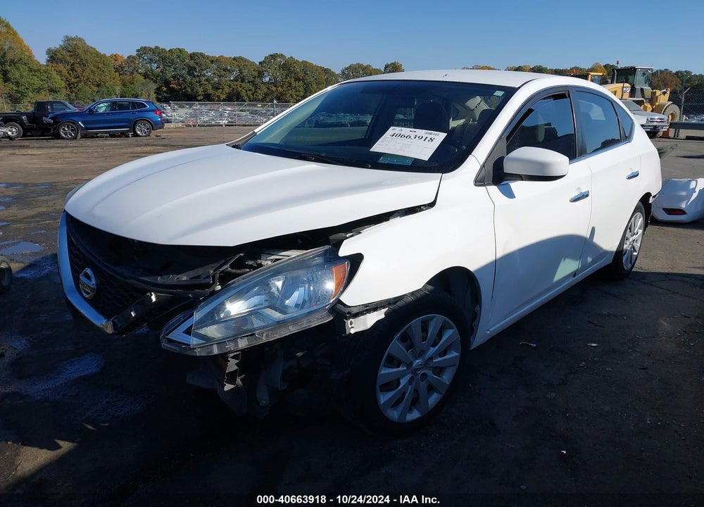 2017 NISSAN SENTRA S VIN: 3N1AB7AP9HY285899