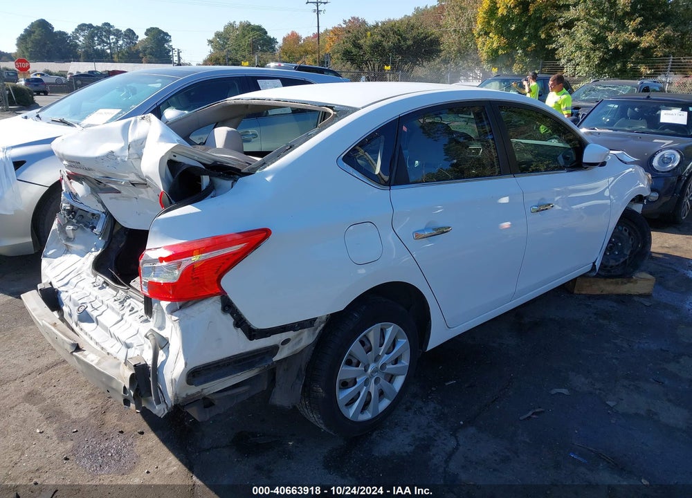 2017 NISSAN SENTRA S VIN: 3N1AB7AP9HY285899