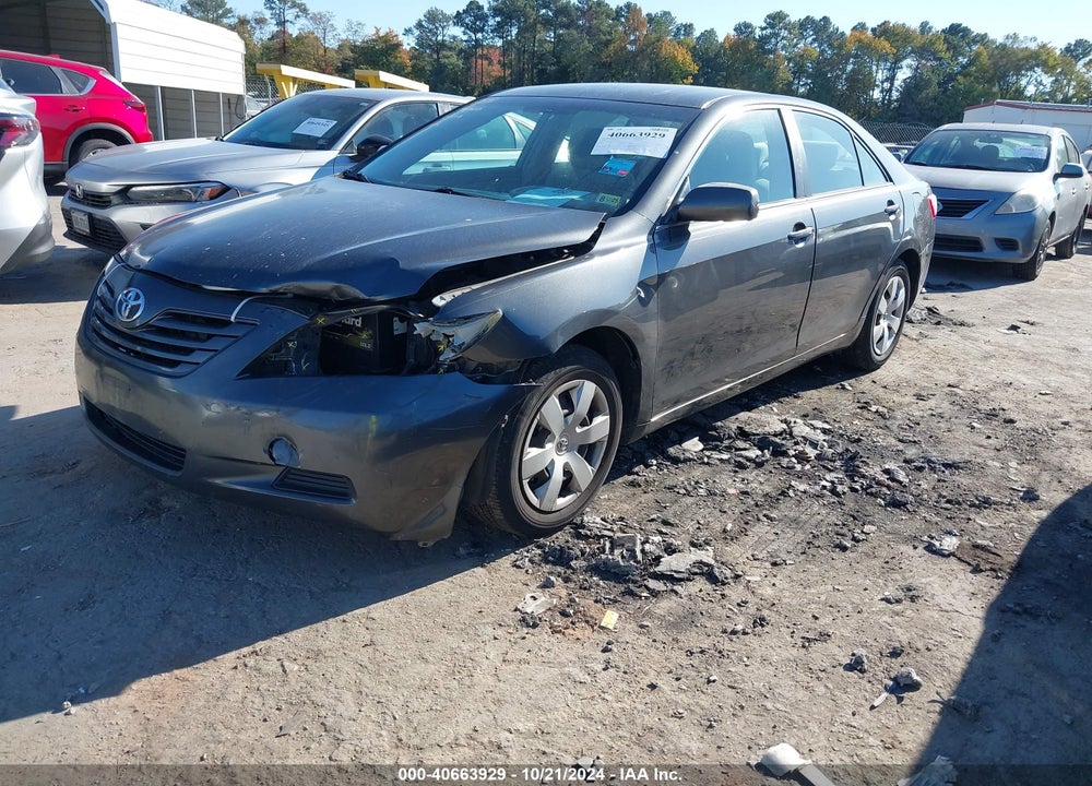 2008 TOYOTA CAMRY LE VIN: 4T1BE46K58U752447