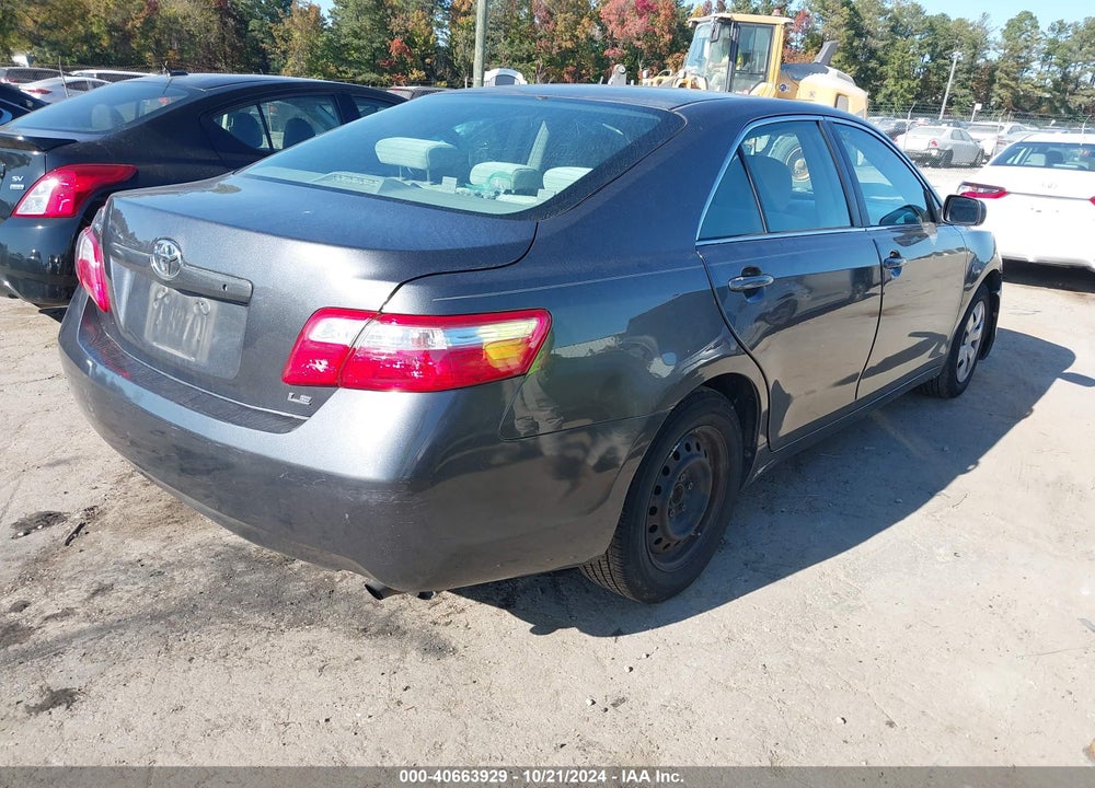 2008 TOYOTA CAMRY LE VIN: 4T1BE46K58U752447