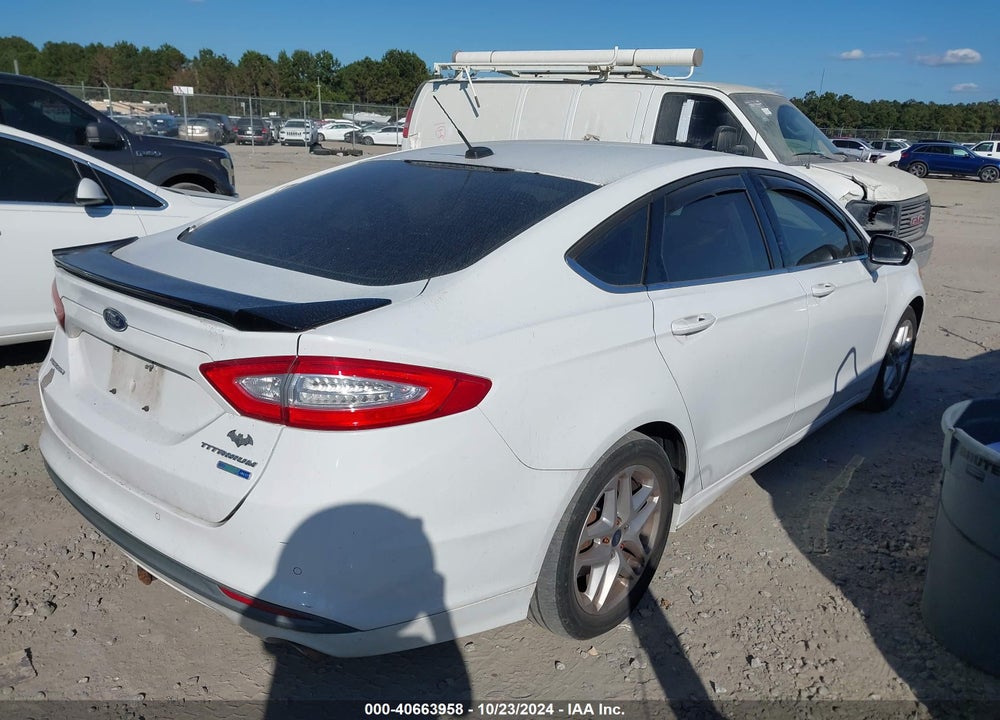 2013 FORD FUSION SE VIN: 3FA6P0H75DR306050