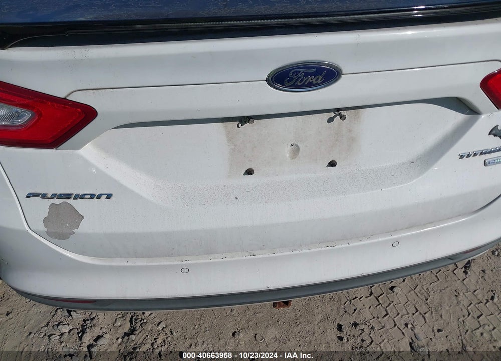 2013 FORD FUSION SE VIN: 3FA6P0H75DR306050