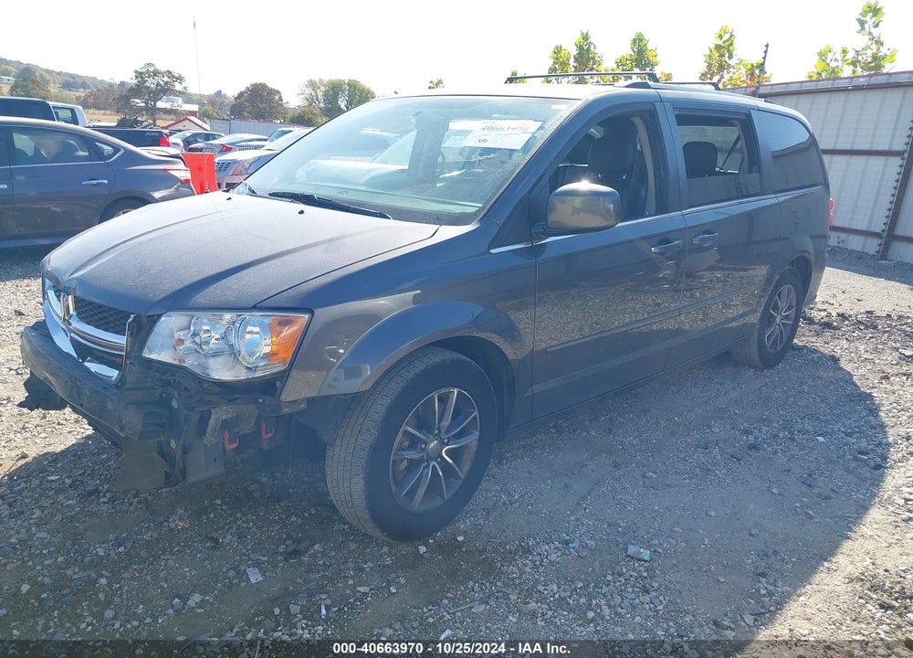 2017 DODGE GRAND CARAVAN SXT VIN: 2C4RDGCG6HR760819