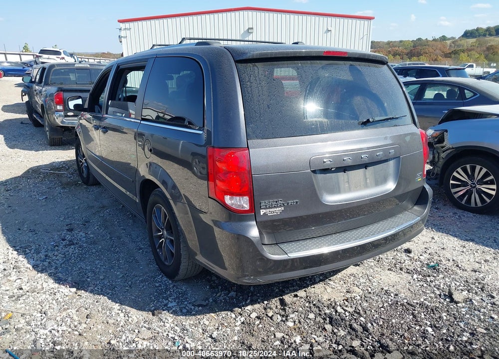 2017 DODGE GRAND CARAVAN SXT VIN: 2C4RDGCG6HR760819