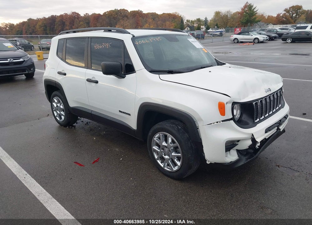 2019 JEEP RENEGADE SPORT 4X4 VIN: ZACNJBAB0KPK67924