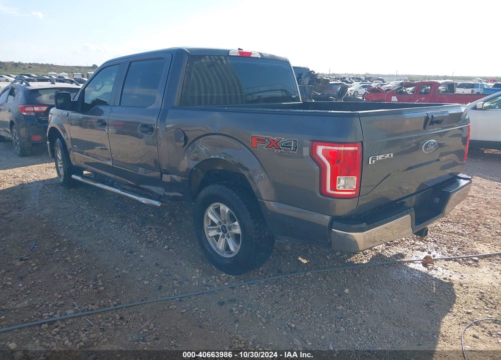 2016 FORD F-150 XL VIN: 1FTEW1EP1GKF50550