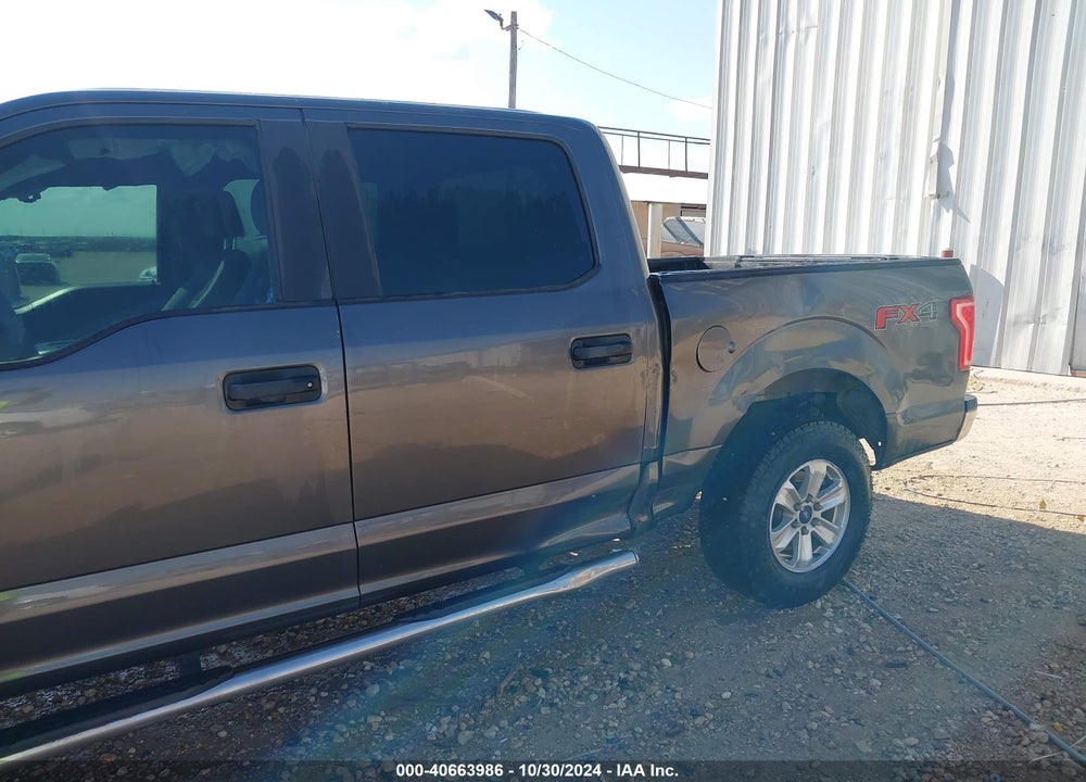 2016 FORD F-150 XL VIN: 1FTEW1EP1GKF50550