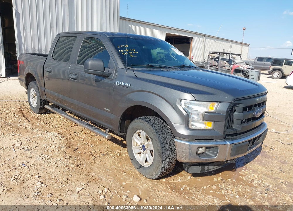2016 FORD F-150 XL VIN: 1FTEW1EP1GKF50550