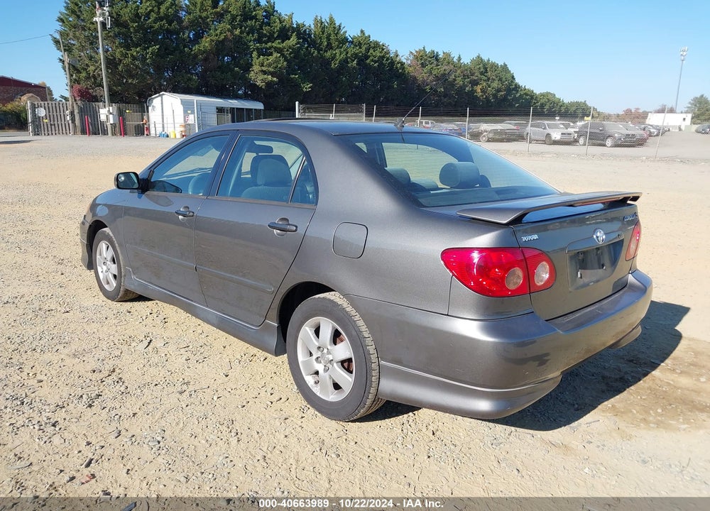 2008 TOYOTA COROLLA S VIN: 2T1BR32E78C885372