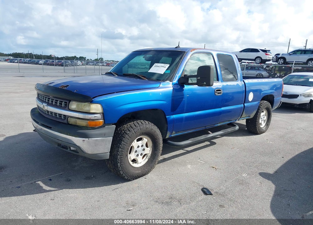 2002 CHEVROLET SILVERADO 1500 LT VIN: 1GCEK19T72Z297303