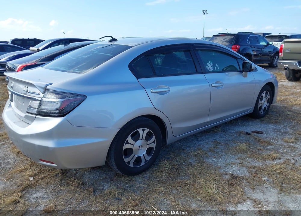2013 HONDA CIVIC HYBRID VIN: 19XFB4F32DE002911
