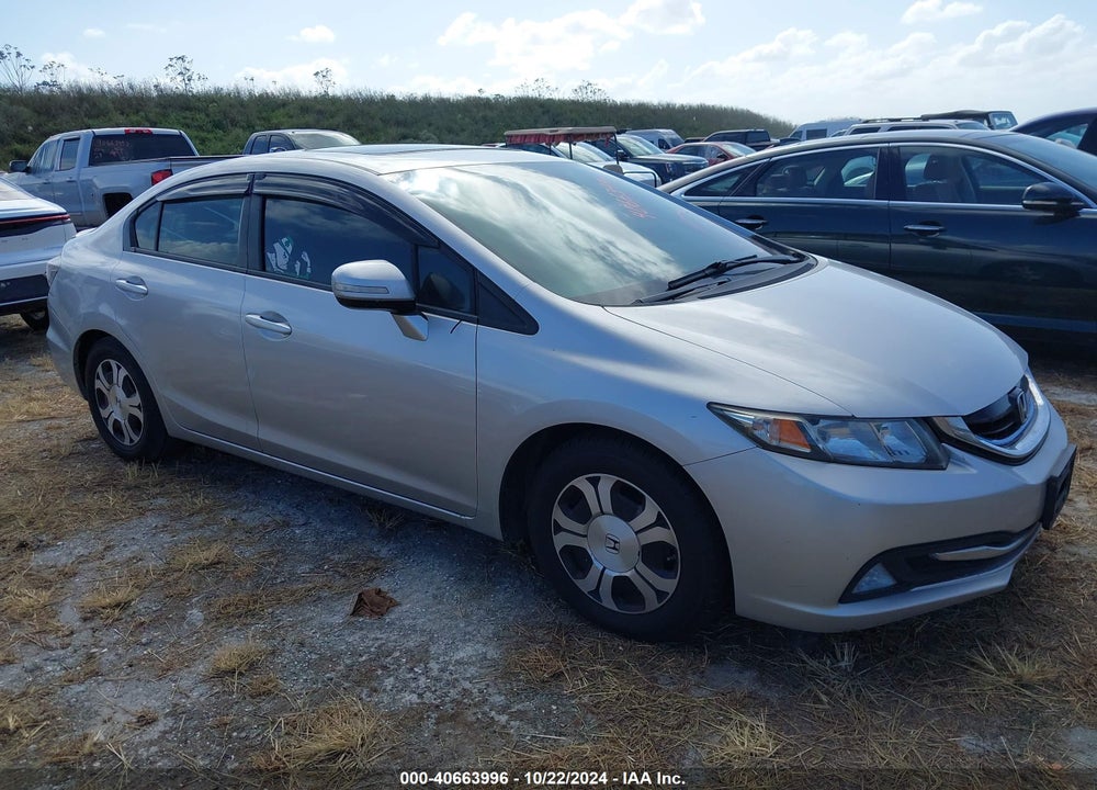 2013 HONDA CIVIC HYBRID VIN: 19XFB4F32DE002911