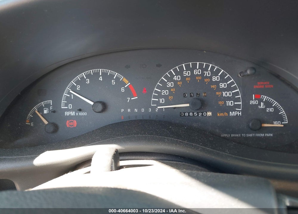 2002 PONTIAC GRAND PRIX GT VIN: 1G2WP12K42F164253