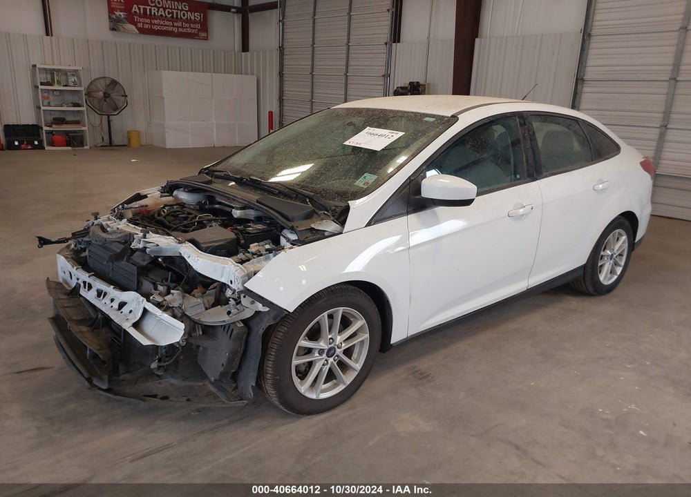 2018 FORD FOCUS SE VIN: 1FADP3F24JL250595
