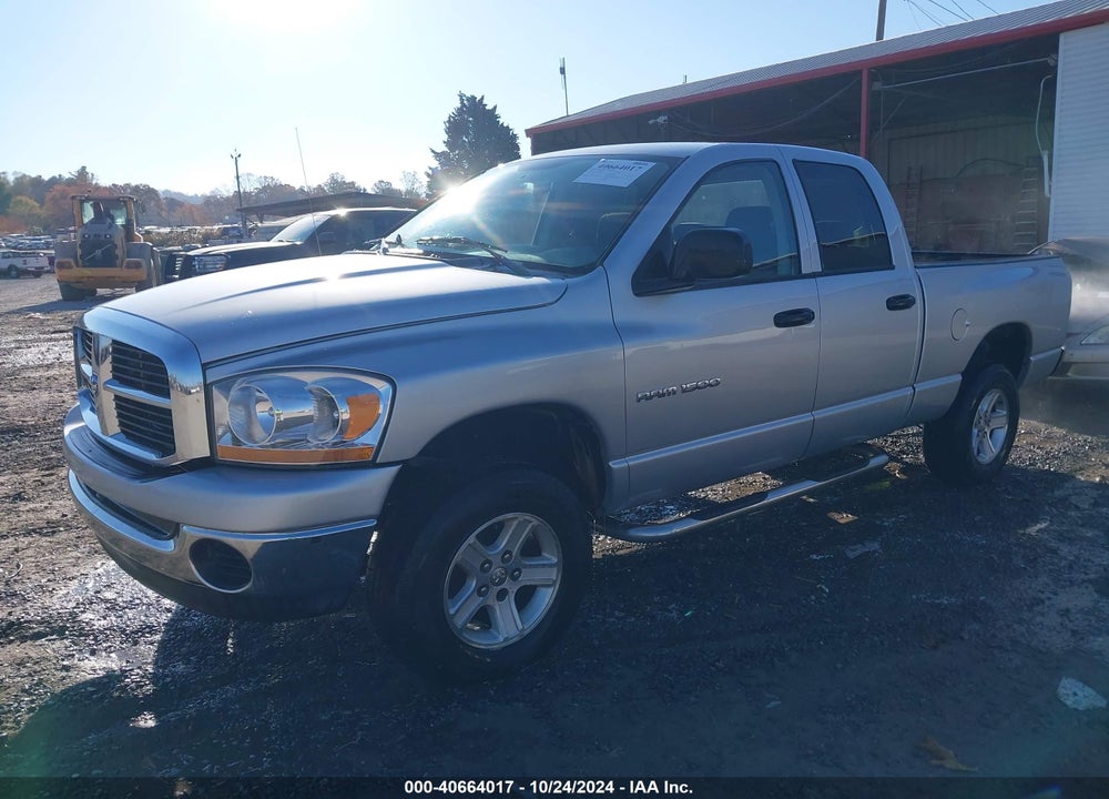 2006 DODGE RAM 1500 SLT/TRX4 OFF ROAD/SPORT VIN: 1D7HU18N16J128012