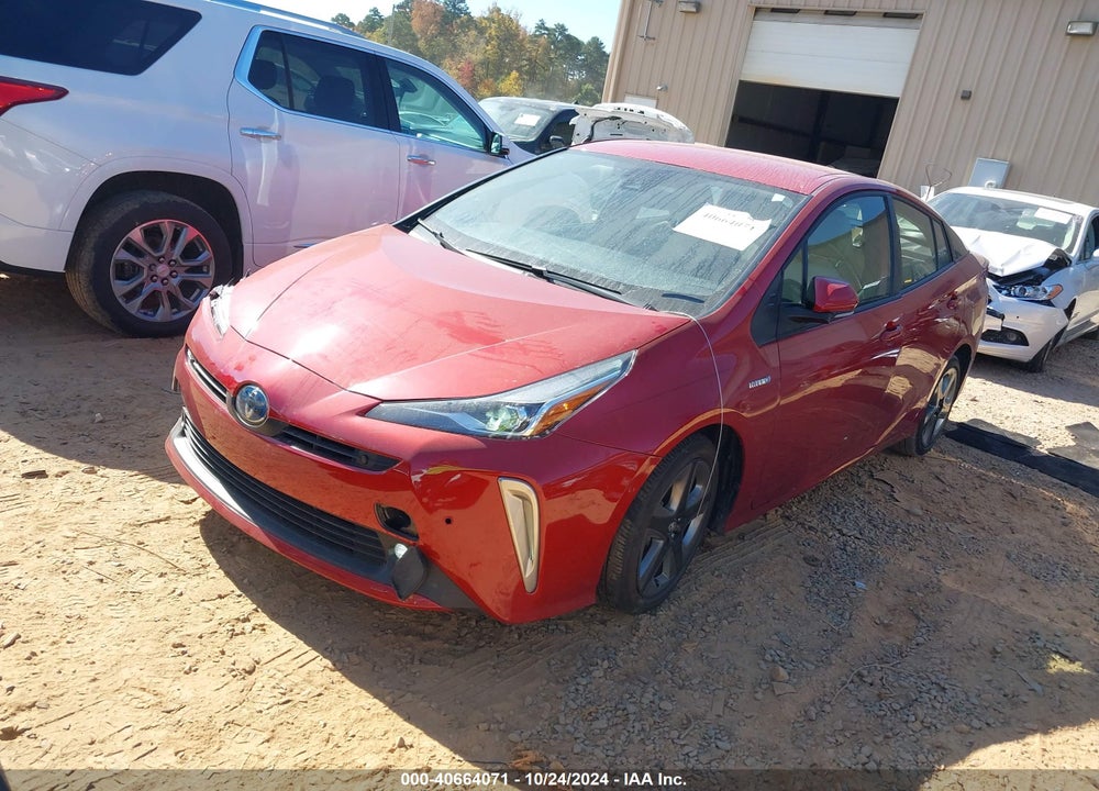 2022 TOYOTA PRIUS XLE VIN: JTDKAMFU3N3153713