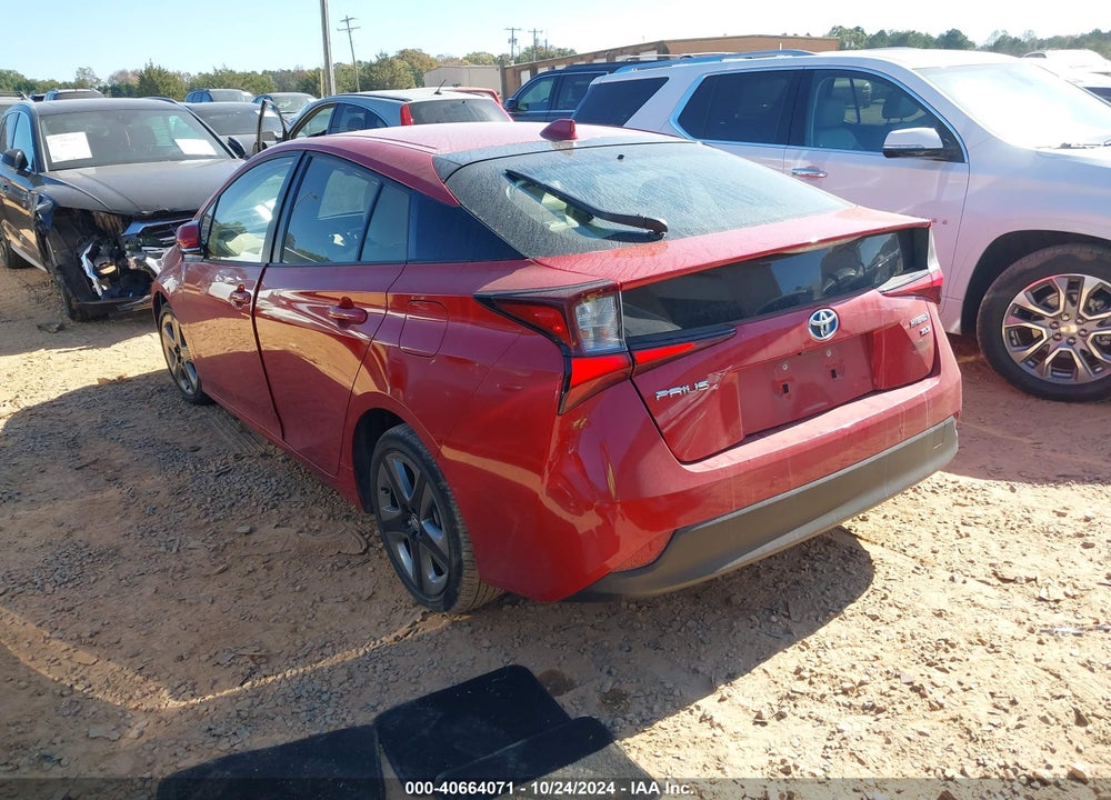 2022 TOYOTA PRIUS XLE VIN: JTDKAMFU3N3153713