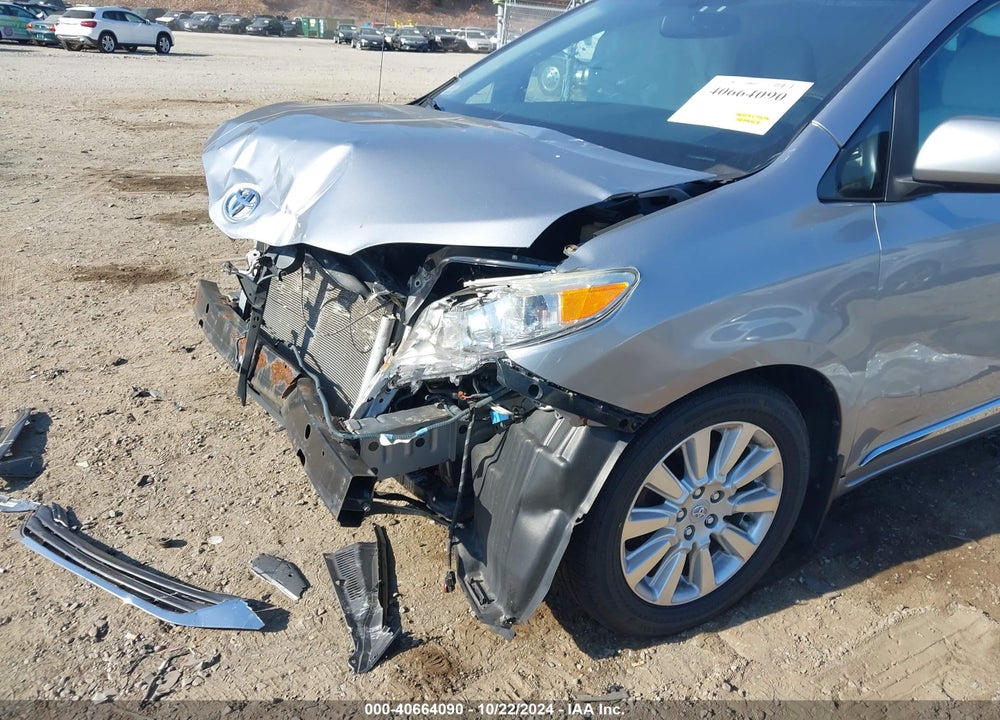 2012 TOYOTA SIENNA XLE LIMITED VIN: 5TDDK3DC7CS046668