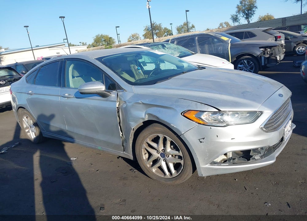 2017 FORD FUSION SE VIN: 3FA6P0H76HR160098