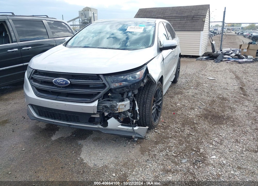 2015 FORD EDGE SPORT VIN: 2FMTK4AP3FBB95914