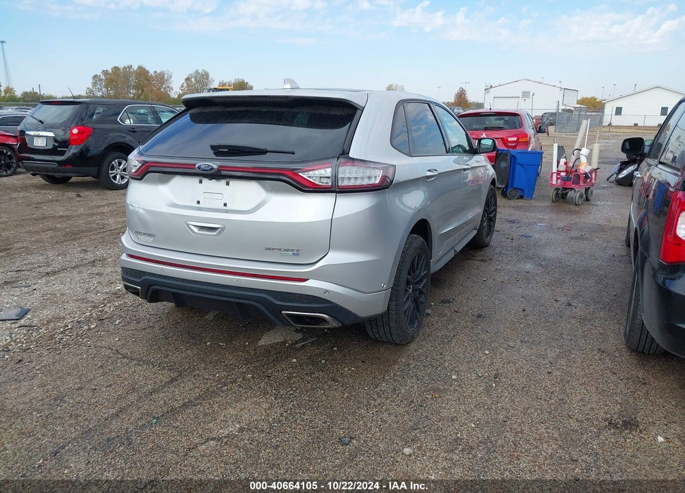 2015 FORD EDGE SPORT VIN: 2FMTK4AP3FBB95914