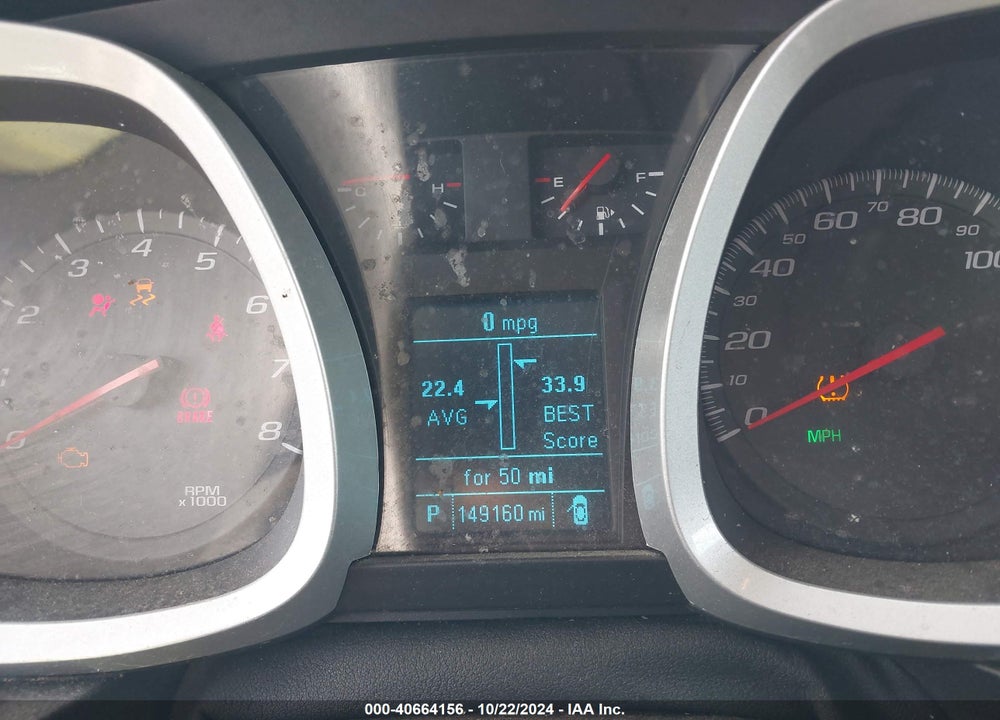 2014 CHEVROLET EQUINOX LS VIN: 2GNALAEK8E6291591