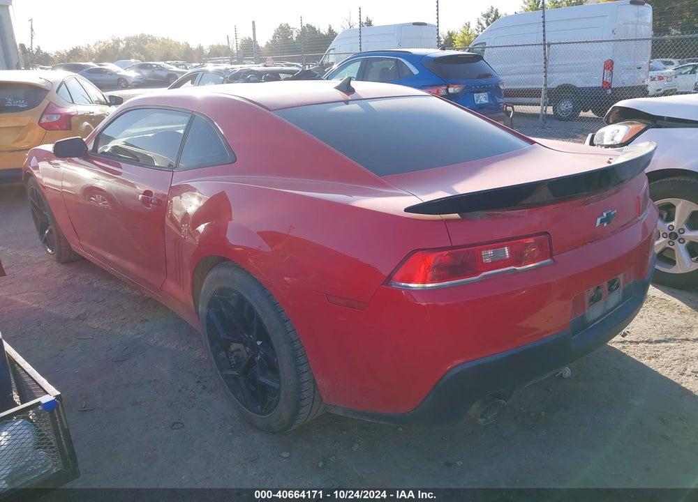 2014 CHEVROLET CAMARO 2LS VIN: 2G1FA1E32E9309040