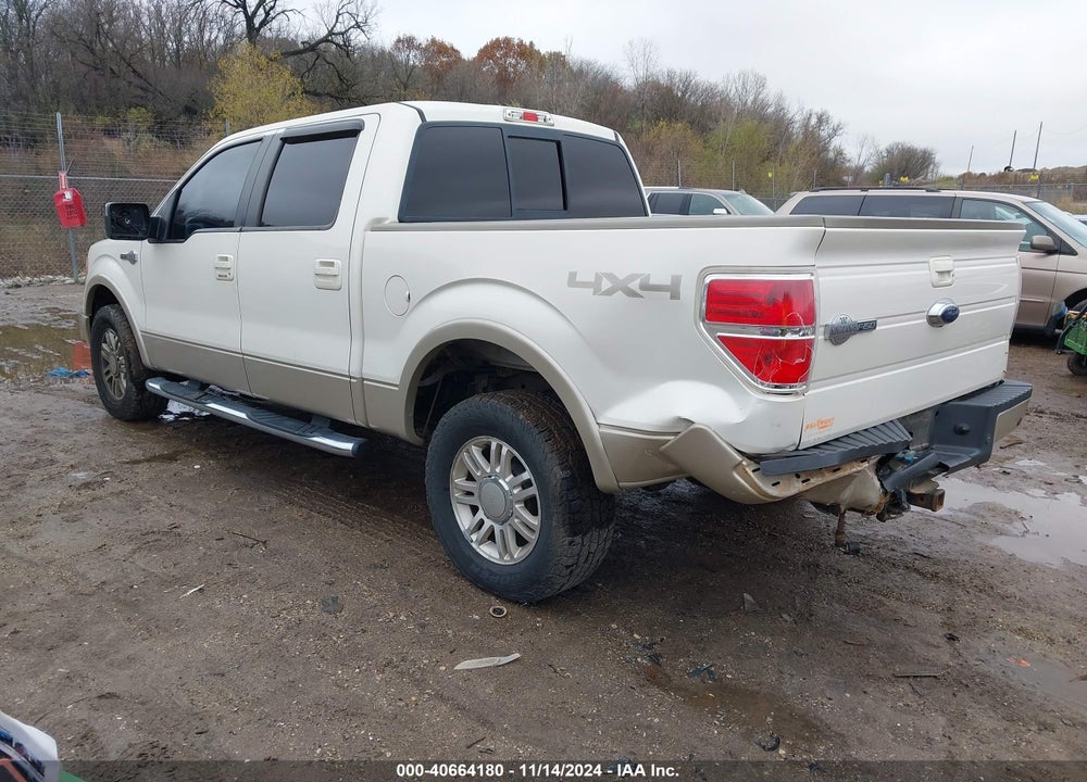 2009 FORD F-150 FX4/KING RANCH/LARIAT/PLATINUM/XL/XLT VIN: 1FTPW14VX9KC06789
