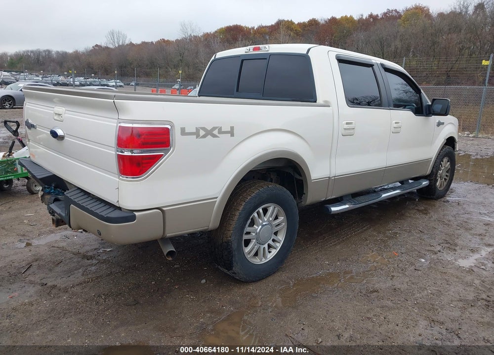 2009 FORD F-150 FX4/KING RANCH/LARIAT/PLATINUM/XL/XLT VIN: 1FTPW14VX9KC06789