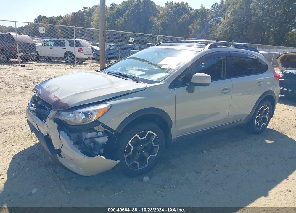 2014 SUBARU XV CROSSTREK 2.0I LIMITED VIN: JF2GPAKC2EH323337