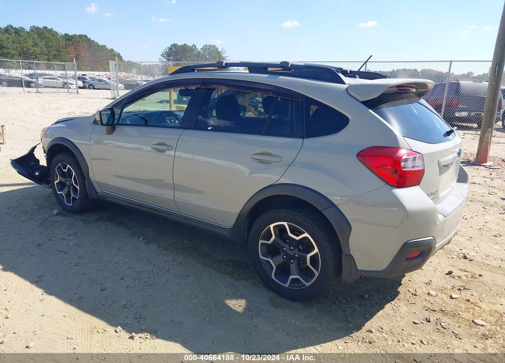 2014 SUBARU XV CROSSTREK 2.0I LIMITED VIN: JF2GPAKC2EH323337