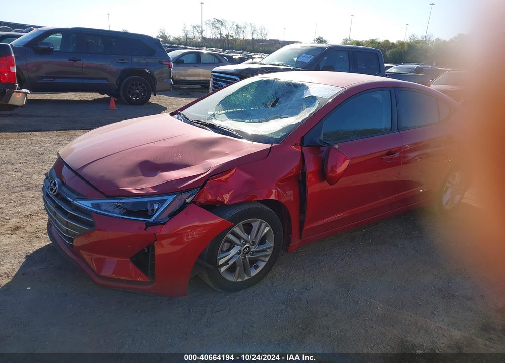 2020 HYUNDAI ELANTRA SEL VIN: 5NPD84LF6LH587460