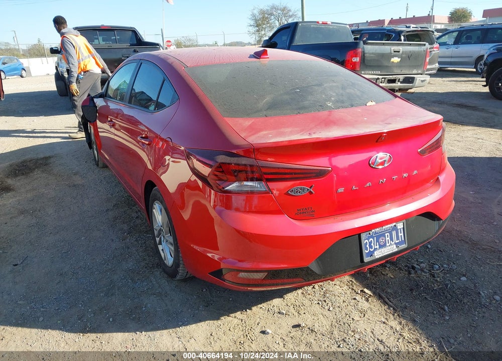 2020 HYUNDAI ELANTRA SEL VIN: 5NPD84LF6LH587460