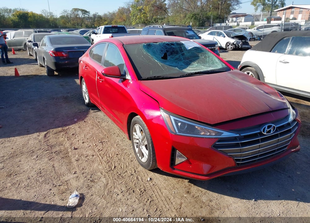 2020 HYUNDAI ELANTRA SEL VIN: 5NPD84LF6LH587460