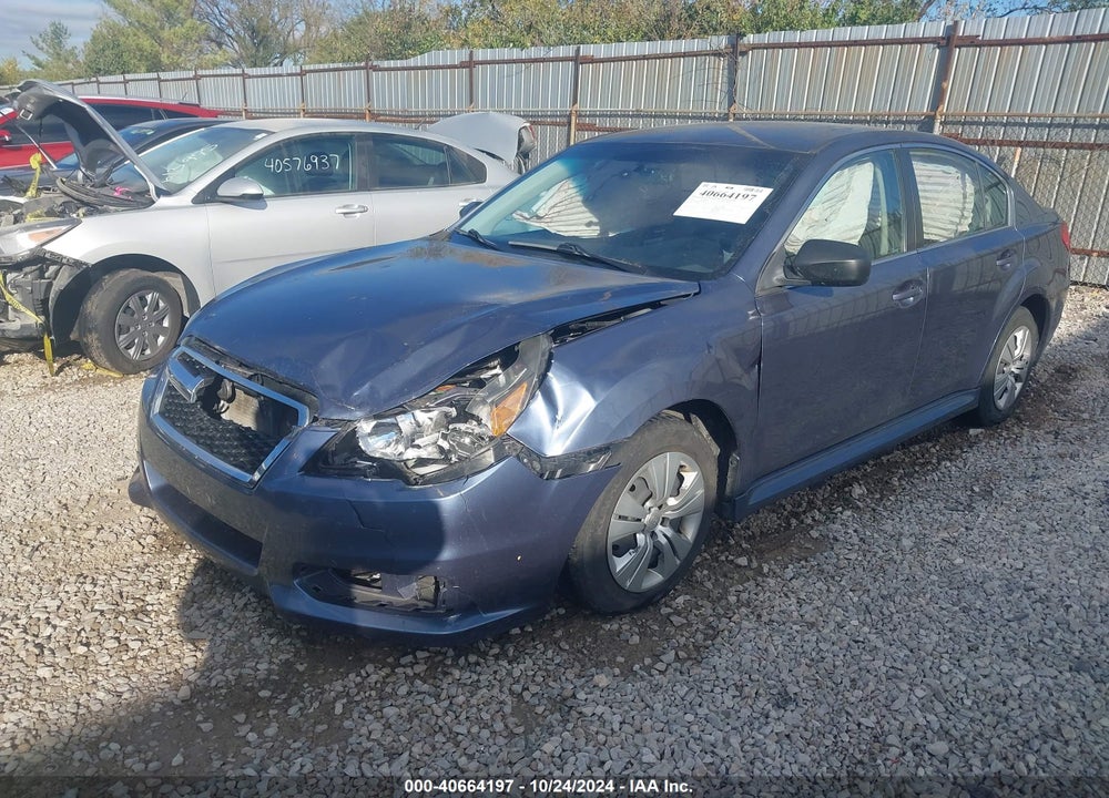 2014 SUBARU LEGACY 2.5I VIN: 4S3BMCA66E3012256