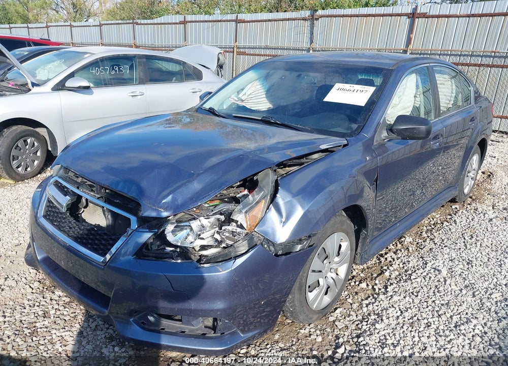 2014 SUBARU LEGACY 2.5I VIN: 4S3BMCA66E3012256