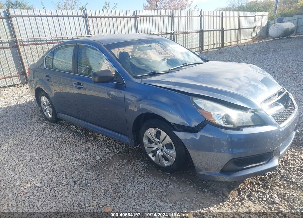 2014 SUBARU LEGACY 2.5I VIN: 4S3BMCA66E3012256