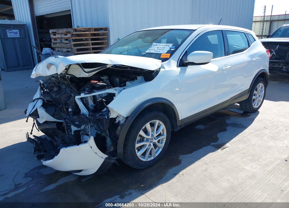2021 NISSAN ROGUE SPORT S FWD XTRONIC CVT VIN: JN1BJ1AVXMW313553