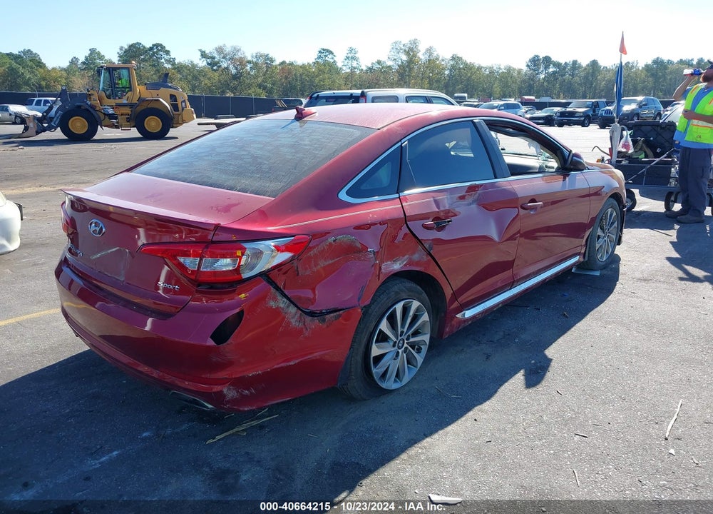 2015 HYUNDAI SONATA SPORT VIN: 5NPE34AF2FH193867